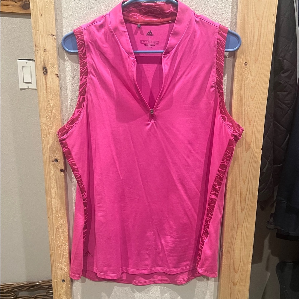 Adidas Fuchsia Sleeveless Top